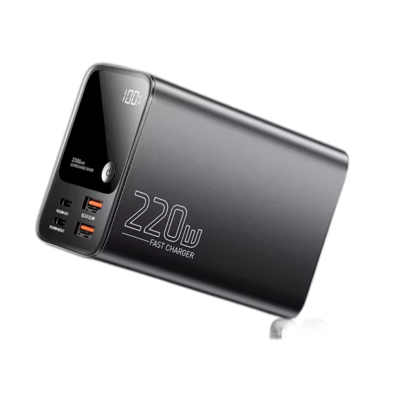 Essager 27,000mAh 220W Power Bank – PD QC3.0 Fast Charging Backup Battery for iPhone, Xiaomi, MacBook, and Laptops